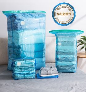 TAILI Vacuum Storage Bags for Clothes and Bedding Space Saving Compression Organizer with Air Valve