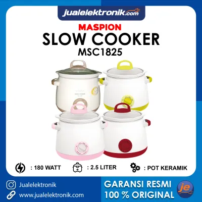 Maspion Slow Cooker 2.5 Liter - MSC1825