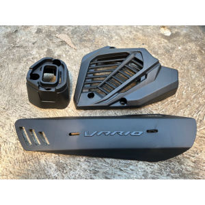 Paket Murah 3in1 Cover Radiator Vario 125/150 New + Corong + Cover Knalpot Vario 125/150 New Super Terbal Anti Pecah