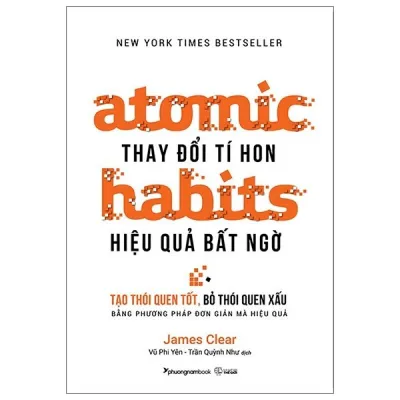 Sách - Atomic habits - Thay đổi tí hon Hiệu quả bất ngờ
