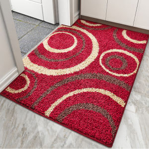 พรมเช็ดเท้า Nordic ประตูทางเข้าพรมกันลื่นเสื่อผ้าเช็ดเท้าในห้องน้ำ Dustproof Entrance Big พรมเช็ดเท้าประตูยินดีต้อนรับผ้าเช็ดเท้าห้องน้ำพรมข้างเตียง Living ตูมพรม