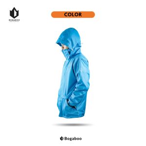 BOGABOO JACKET PARKA MOUZA WATERPROOF DAN WINDBREAKER Pria Wanita - Jaket Anti Air Inner POLAR - Jaket Hoodie Gunung Outdoor Hiking