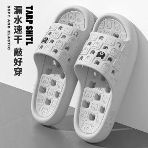 Waterproof Slippers For Women Summer Couple Home Use Non-Slip Bathroom Slippers Durable For Hotel And Homestay Use