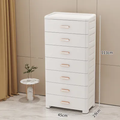 Tủ nhựa đựng quần áo Xinh đẹp tủ quần áo mini 4-7tầng tủ để đồ cho bé sơ sinh Có bánh xe tủ đựng quần áo cho bé/tủ nhựa duy tân