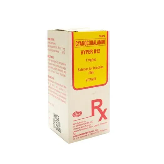 Hyper B12 Cyanocobalamin 10ml bottle (1mg/1ml) for Gamefowl Rooster Cyanocobalamin 1Mg/1Ml Liquid Vitamin B12 For Birds Cyanocobalamin For Liver Diseases - Lazada