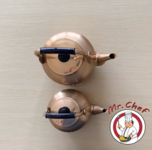 Chef [พร้อมส่ง] กามักกอลลี กาเกาหลี กาน้ำชา กาเครื่องดื่มเกาหลี Makgeolli Pot สีทอง