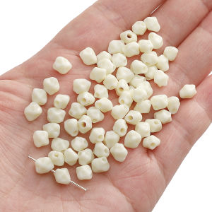 50-100pcs Acrylic Colorful Beads Irregular Loose Spacer Beads For Handmade Bracelet Necklace Earring Keychain DIY Craft Jewelry Making Accessories