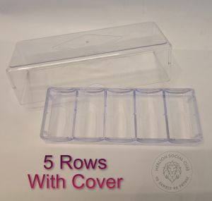 【SG Ready Stock】Poker Chips Storage Racks / Tray / For 40mm & 43mm Chips / Transparent Clear Acrylic【Ship Out 24Hrs】
