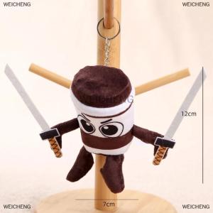 [COD] WEICHENG Al Tralalelo Tralala Shark Plush Keychain Tungtungtung Doll Stuffed Soft Toys Bag Pendant Hanging Decoration Birthday Gift