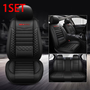 1 Set Luxury Leather Car Seat Cover Full Covers Seat Covers Protector Full Set Interior Accessories