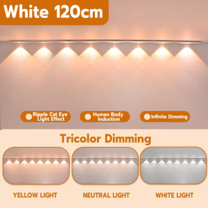 Cabinet light USB charging light LED desk light wardrobe light ripple intelligent human body sensing light sensing light