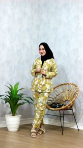 PROMO MURAH. DASTER MURAH/DASTER BATIK/DASTER KEKINIAN/DASTER MODIS/Daster lengan panjang murah . nyaman dipakai sehari hari bahan rayon tebal adem halus.