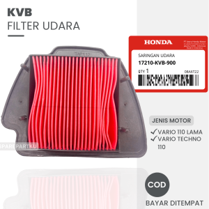 KVB FILTER UDARA HONDA VARIO 110 LAMA VARIO TECHNO 110/ SARINGAN UDARA VARIO/ PILTER UDARA/ BUSA