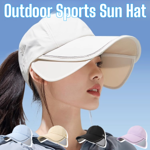 Sun Hat Duck Tongue Hat Summer Outdoor Larger Brim Sun Hat Uv Protection Breathable Cap