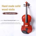 RIXTON Music Professional Violin 4/4 Full Set of Rosin Free Packaging Orchestral Instruments(Violin 4/4 Full Set). 