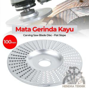 GRINDA UKIR KAYU / ES 4" WOOD CARVING DISC 10cm MATA GERGAJI GRINDA PARUT UKIR ES 85MM / 100MM