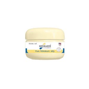 Medmaker pure petroleum jelly เมดเมเกอร์ ปิโตรเลียม เจลลี่ 50 กรัม ผิวชุ่มชื้น น้ำหอม0% (1ชิ้น)