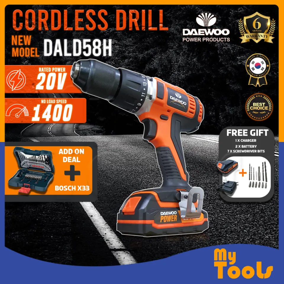 Bosch 20v deals cordless drill