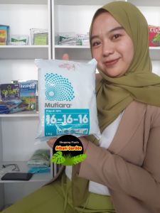 COD Pupuk NPK Mutiara 16 16 16 Original 1 Kg / 500 Gram Repack