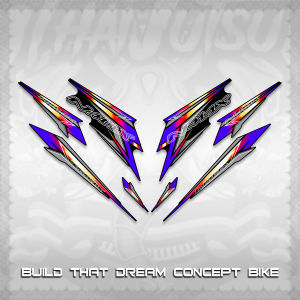 NMAX V2 DECALS (2024 NM 00-A1 STYLE) STICKER DECALS By THAIJUTSU