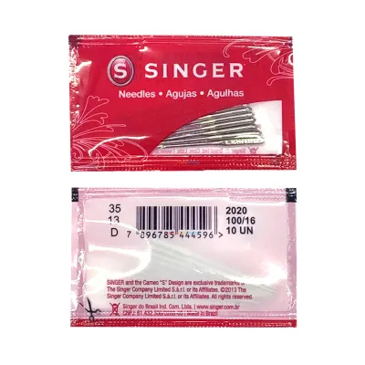 Singer – Sewing Machine Needles 2020 (Assorted Sizes) (10 Pcs)