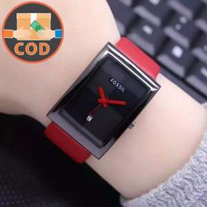 Termurah Jam Tangan Wanita Bahan Kulit Leather Jam Tangan Fashion Wanita Gjk-085 Free Box & Batrai Cadangan