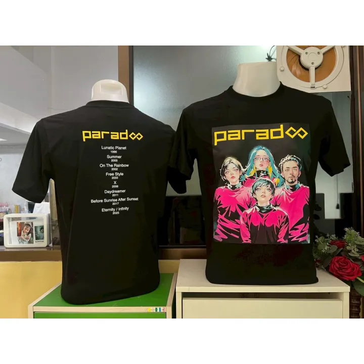 Paradox Rapper Tees เสื้อยืด วงดนตรีไทย Paradox T-shirt อนิเมะ2มาแว้ว รอบนี้มีเสื้อเดกด้วย ...