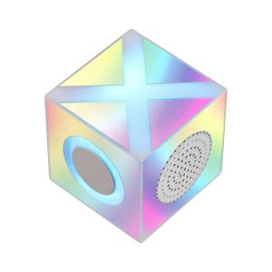 ♥ SFREE Shipping ♥ New Style Portable Wireless Cube Mini Bluetooth Speakers LED Colorful Light Bass Woofer TWS Stereo Gift HIFI Music Speaker Box