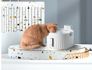 Wireless Pets Cat Water Fountain Auto Feeder Cat Supplies Puppy Water Bowl