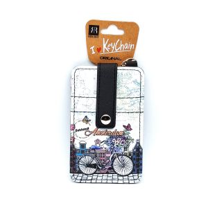 Amsterdam Bicycle Design Card Holder (5 Card Slots) [Direct Import from The Netherlands]