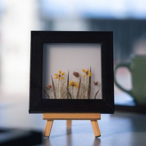 Real Pressed Flower Coaster. From Care Channels. Made in the Philippines.