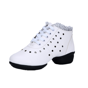 Sepatu Dansa Latin/ Line Dance Semi Boots Renda sepatu Wanita sepatu bot pendek sepatu jala