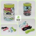 KABEL DATA DAP IPHONE 5 BULAT DYL-100 2.4A. 