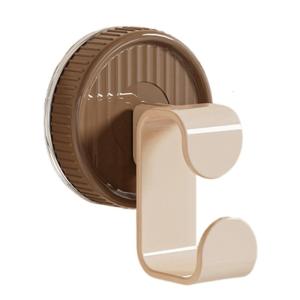 Adhesive Bathroom Storage Solution ABS Wall Hook Holds Multiple Basins Instantly Secured Without Drilling Holes