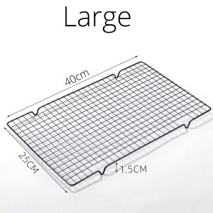 Cooling Rack Stainless Steel Nonstick Grid Baking Tray Cake Rack Pizza Bread Barbecue Stand Holder Baking