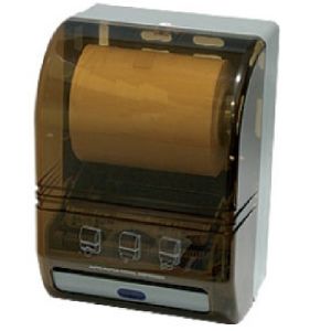 HAND ROLL TOWEL TISSUE PAPER DISPENSER (MANUAL TYPE)