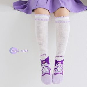 Hoạt Hình Sanrio Kuromi Cinnamoroll Tất Giai Điệu Của Tôi Tất Mùa Hè Mỏng Giữa Iength Tất Thoải Mái Và Thoáng Khí Tất Bé Gái