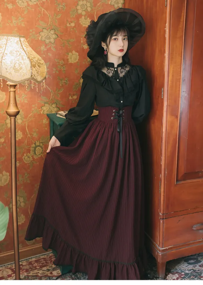 Váy Đỏ Phong Cách Cổ Điển – Punnata Beauty