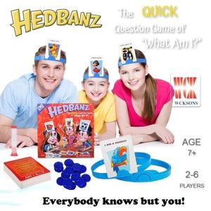 Hedbanz Board Game (the Quick Question Game of" What Am I?")