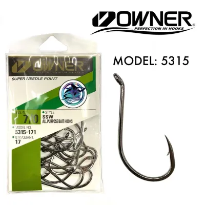 OWNER 5315 SSW SUPER NEEDLE POINT FISHING HOOK