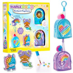 Faber-Castell Creativity for Kids - Bubble Gems™ Backpack Keychains