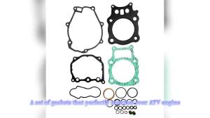 ชุดปะเก็นอะไหล่ ATV ชุดปะเก็นหัวกระบอกสูบเต็มสำหรับ Yamaha ATV Yfm Rsptor 660 ปี 2001-2005