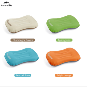 Gối Hơi Du Lịch Naturehike NH17T013-Z – Gối Thổi Hơi Siêu Nhẹ Kê Cổ/Tựa Lưng Gấp Gọn 85g