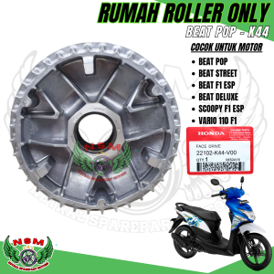 Paket 2 item rumah roller only beat pop K44 + kipas rumah roller vario 110 f1 / beat deluxe beat f1 esp / scoopy f1 esp