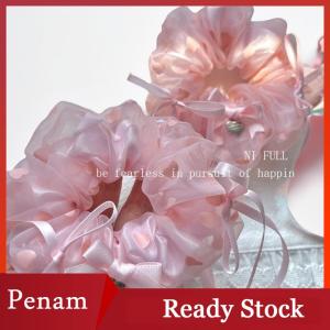 [PAM] 1pcs bầu không khí mùa hè cá vàng lớn ruột tóc bó lưới rõ ràng tóc vòng nữ thiết kế cảm giác đàn hồi phụ kiện tóc