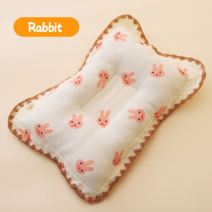 Sweetybayibayi  Newborn Baby Pillow Soft Cotton Breathable Infant Pillow For 0-3Yrs Baby Boy Girl 3D Groove Design Pillow