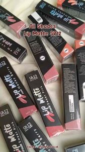 LIPMATTE SR12/ LIPMATTE MINI TAHAN LAMA TIDAK BIKIN BIBIR KERING/ LIPSTIK MATTE