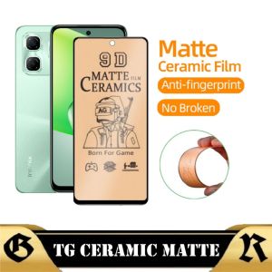 Anti Gores Layar Ponsel INFINIX HOT 50I Full Cover Ceramic Matte Anti Pecah Cover Lentur