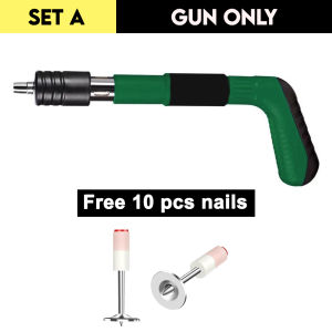Innohut Steel Manual Nail Gun Mini Rivets Tufting Gun Wall Anchor Wire Paku Tembak Dinding Concrete Rivet Tool Puncher