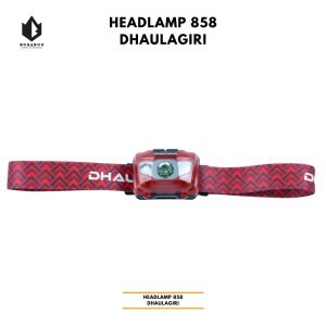 Headlamp Dhaulagiri 858 - Senter Kepala - Lampu Kepala - Senter Kepala Led - Senter Led Terang - Lampu LED
